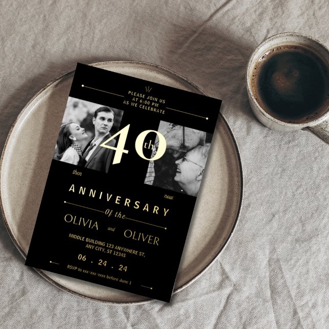 40th Wedding Anniversary then and now (Creator Uploaded)