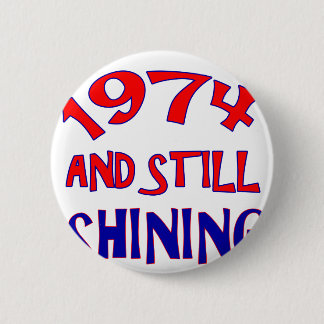 40years Old birthday designs 6 Cm Round Badge