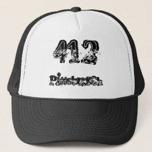 412, Pittsburgh Trucker Hat