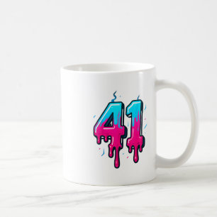 41 Ice Cream Drip Meme Forty One Four Gen Alpha Sl Coffee Mug