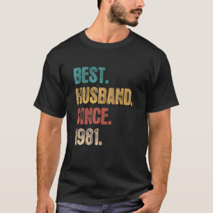 41 Wedding Aniversary For Him Best Husband Since T-Shirt