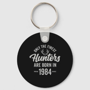 41 Year Old Deer Hunter Hunting 1984 41st Birthday Key Ring