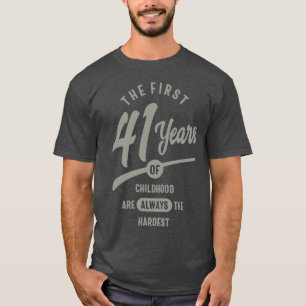 41 Years Old Birthday Gift T-Shirt