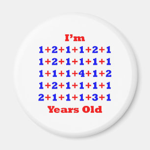 41 Years old! Magnet
