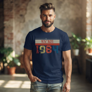 41st birthday gifts 2025, Vintage 1984 T-shirt