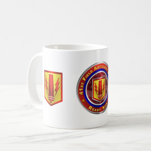 41st Field Artillery Brigade Coffee Mug (Front Left)