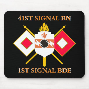 41ST SIGNAL BATTALION 1ST SIGNAL BRIGADE  MOUSE PAD