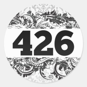 426 CLASSIC ROUND STICKER
