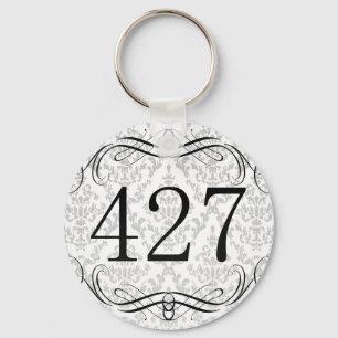 427 Area Code Key Ring