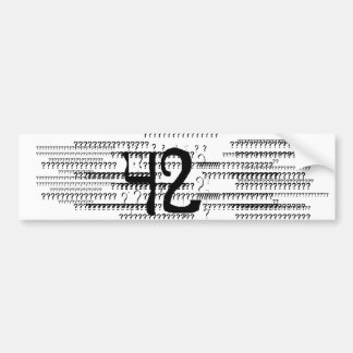 42 BUMPER STICKER