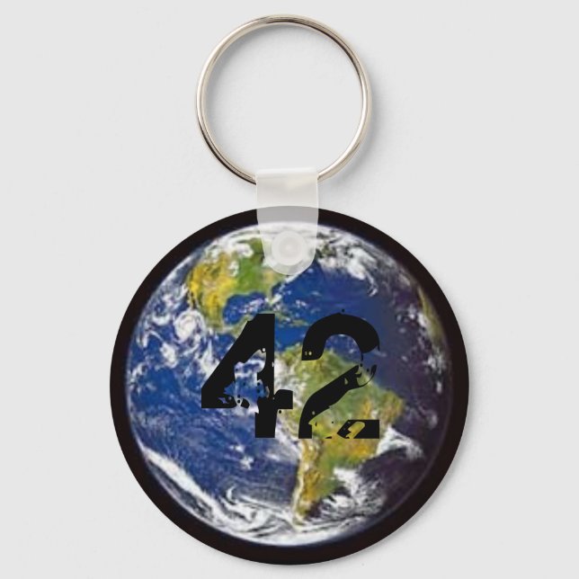 42 - Earth Key Ring (Front)