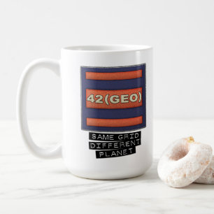 42 (GEO) ceramic mug. Coffee Mug