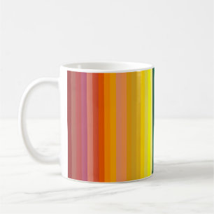 42 Stripes Rainbow Spectrum Coffee Mug