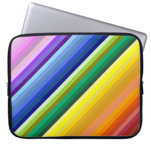 42 Stripes Rainbow Spectrum Laptop Sleeve