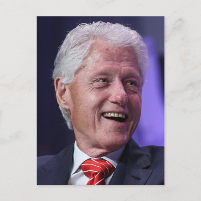 42 William Jefferson Clinton Postcard (Front)