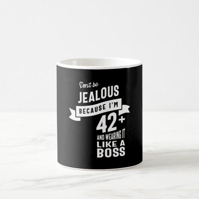 42 Years Old - 42nd Birthday Funny Gift Coffee Mug (Center)