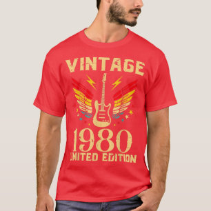 42 Years Old Birthday Guitar Player Guitarist 42nd T-Shirt
