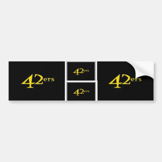 42ers Bumper Stickers