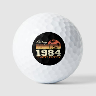  42nd Birthday Vintage 1984 Limited Edition Golf Balls