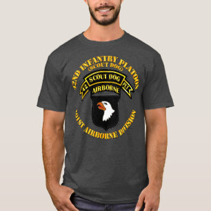 42nd Infantry Platoon Scout Dog Vietnam T-Shirt