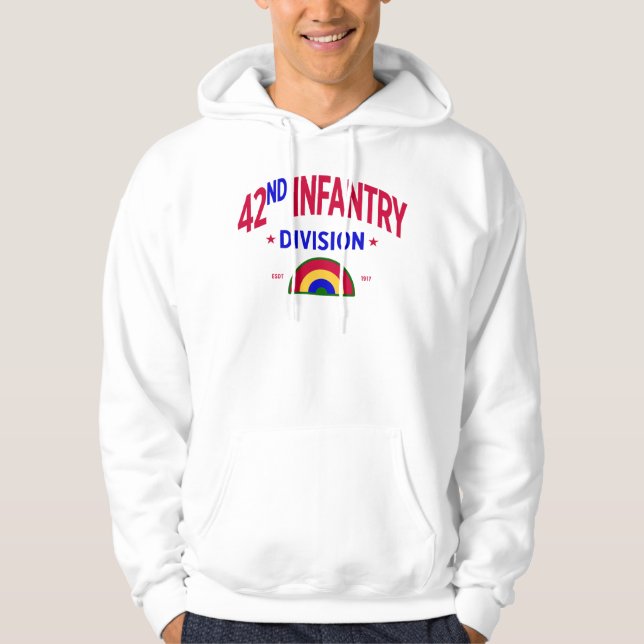 42nd Infantry "Rainbow" Division Hoodie (Front)