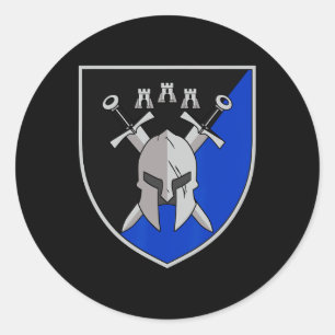 42nd Mechanized Brigade (ukraine) Ukrainian Milita Classic Round Sticker