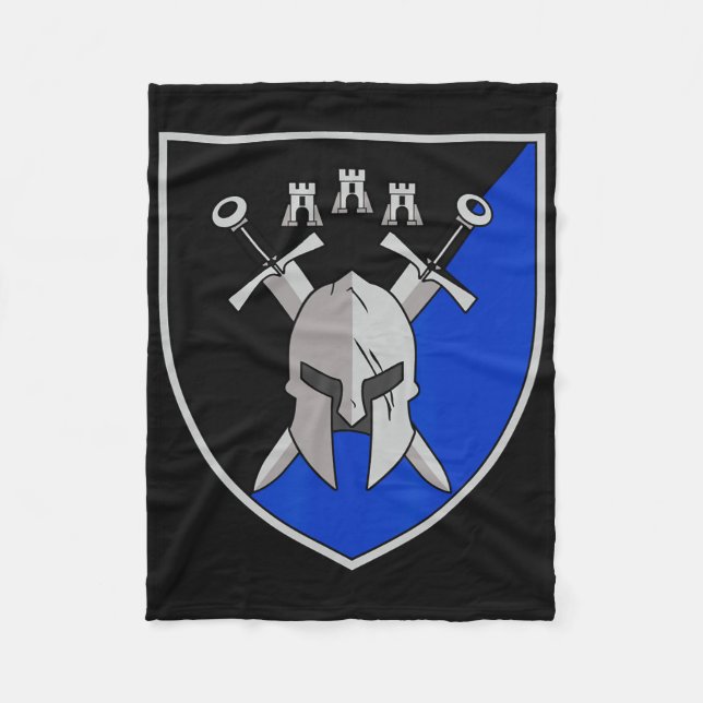 42nd Mechanized Brigade (ukraine) Ukrainian Milita Fleece Blanket (Front)