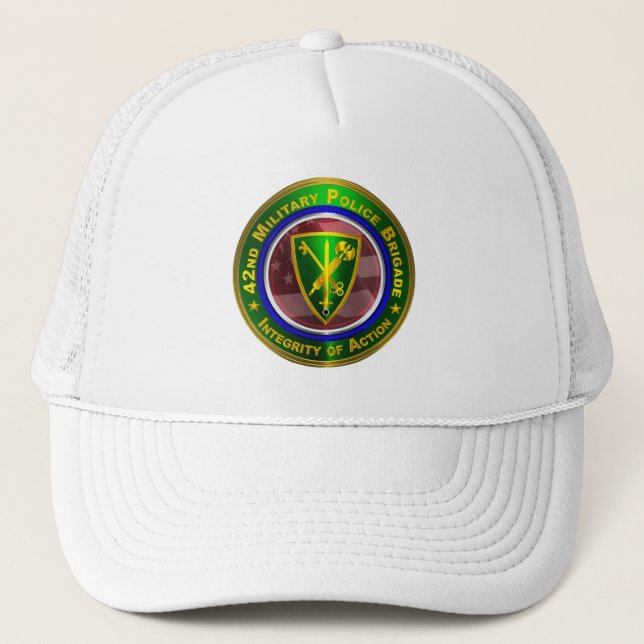 42nd Military Police Brigade  Trucker Hat (Front)
