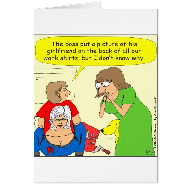 434 Butt crack shirt cartoon (Front)