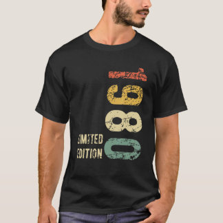 43 Years Old   1980   Retro 43rd Birthday T-Shirt