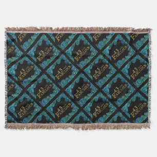 43rd  Birthday  Throw Blanket