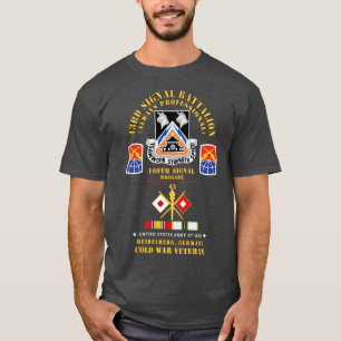43rd Signal Bn 160th Signal Brigade Heidelberg Ger T-Shirt