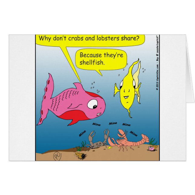 441 shell fish Cartoon (Front Horizontal)