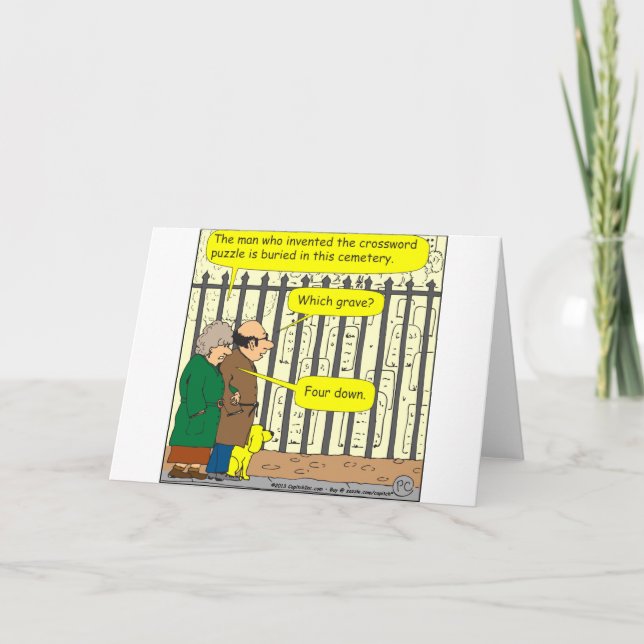 442 Where is the crossword inventor buried? Card (Front)