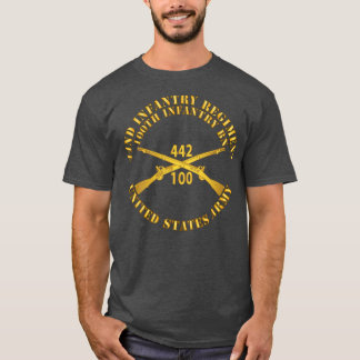 442nd Infantry Regiment 100th Infantry Battalion   T-Shirt