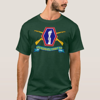 442nd Infantry Regimental Combat Team w Br SSI Rib T-Shirt