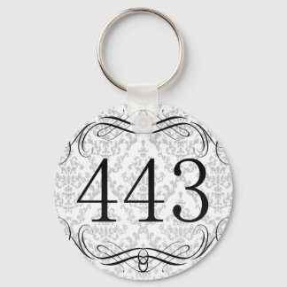 443 Area Code Key Ring