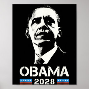 44-48 Obama For President '28 2028 4th Of July Poster