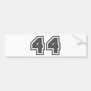 44 BUMPER STICKER
