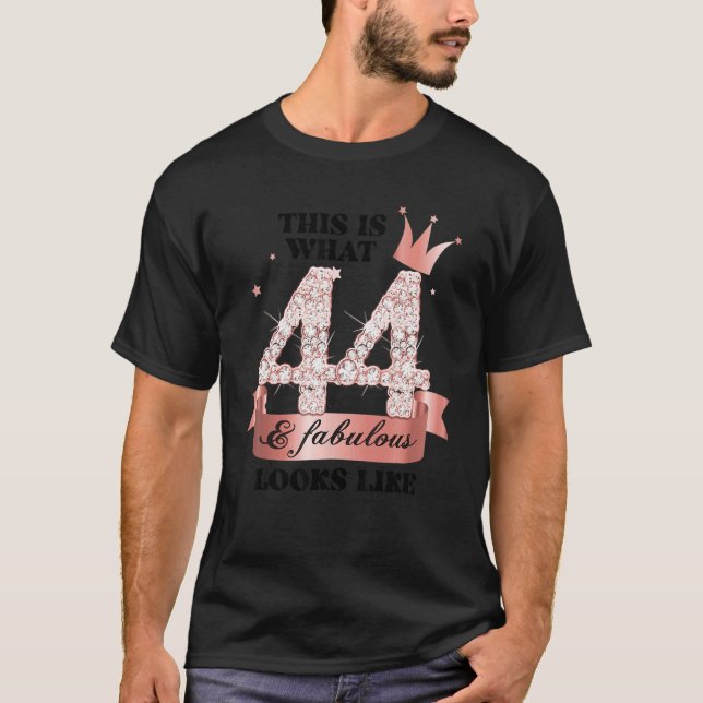 44 & Fabulous I Rose And White Party Group Candid  T-Shirt (Front)