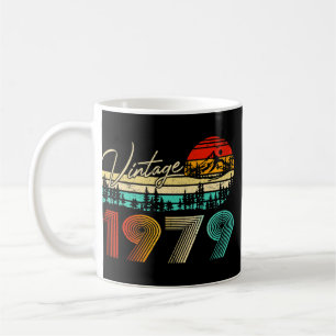 44 Year Old Boys Girls Vintage 1979 44th Birthday Coffee Mug