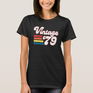 44 Years Old Shirt 44th Birthday Born In 1979 Wome