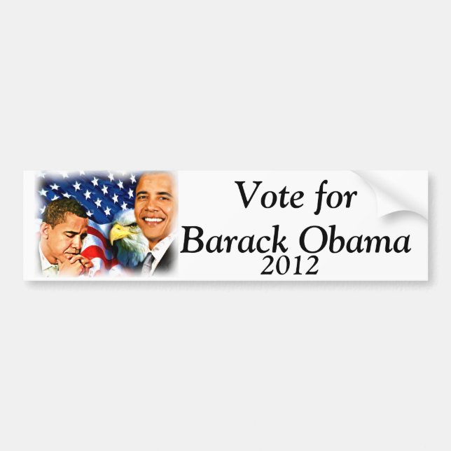 44th & 45th President Barack Obama_ Bumper Sticker (Front)