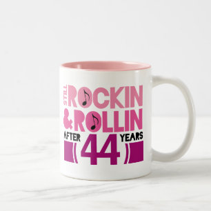 44th Anniversary Wedding Gift Two-Tone Coffee Mug