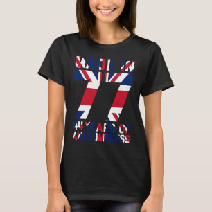 44th Birthday British Men Women 44 Year Old 1977 T-Shirt