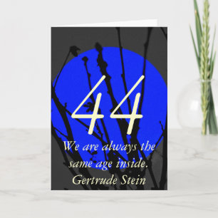 44th Birthday Card