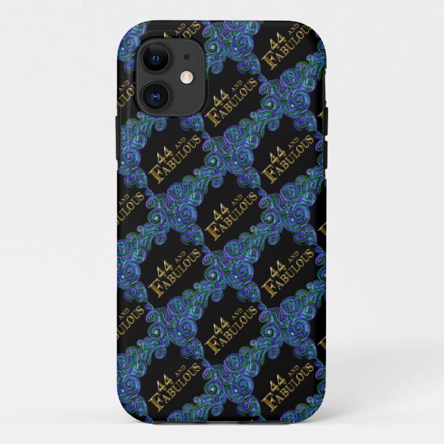 44th Birthday  Case-Mate iPhone Case (Back)