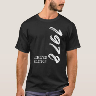 44th Birthday Ladies Mens 44 Years 1978 19 T-Shirt