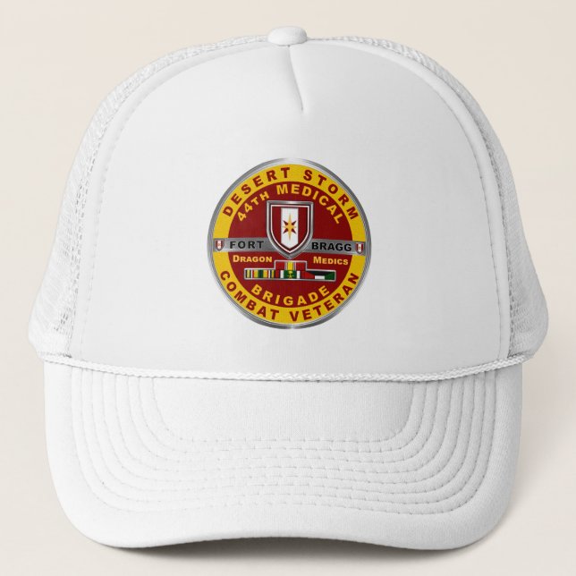 44th Medical Brigade   Trucker Hat (Front)