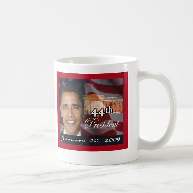 44th President Memorabilia Coffee Mug (Right)